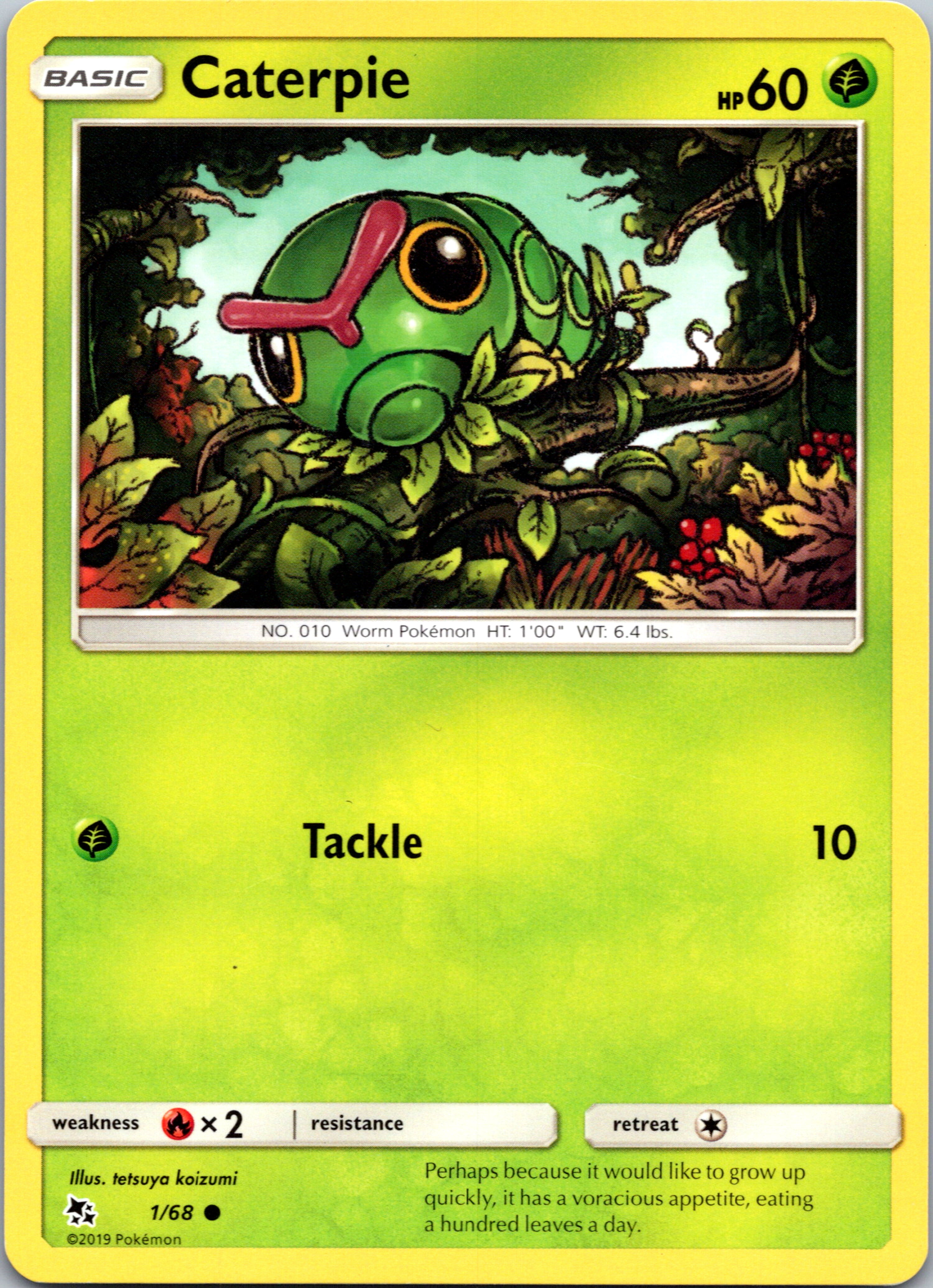 Caterpie (1/68) [Hidden Fates]