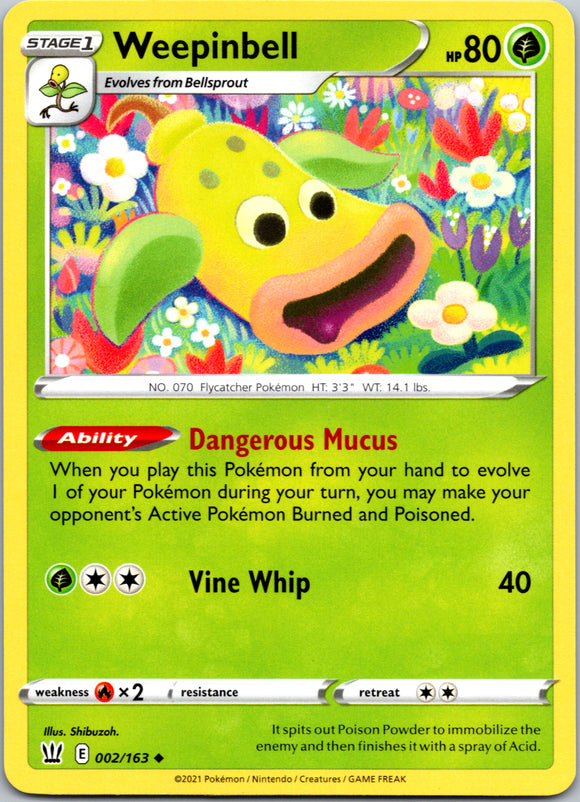 Weepinbell [002/163] [SWSH05: Battle Styles]