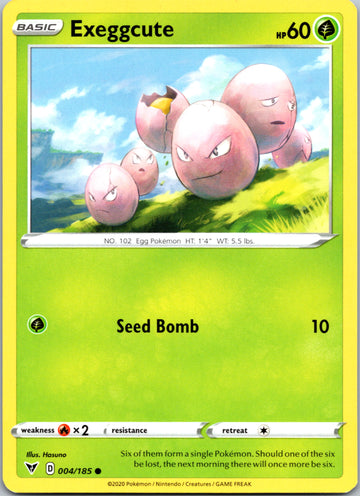 Exeggcute [004/185] [SWSH04: Vivid Voltage]