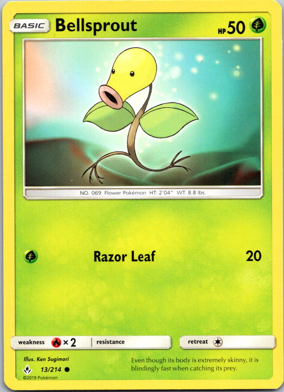 Bellsprout (013/214) [Sun & Moon: Unbroken Bonds]