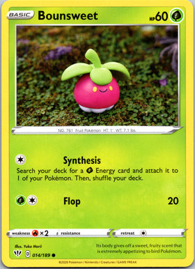 Bounsweet (014/189) [SWSH03: Darkness Ablaze]