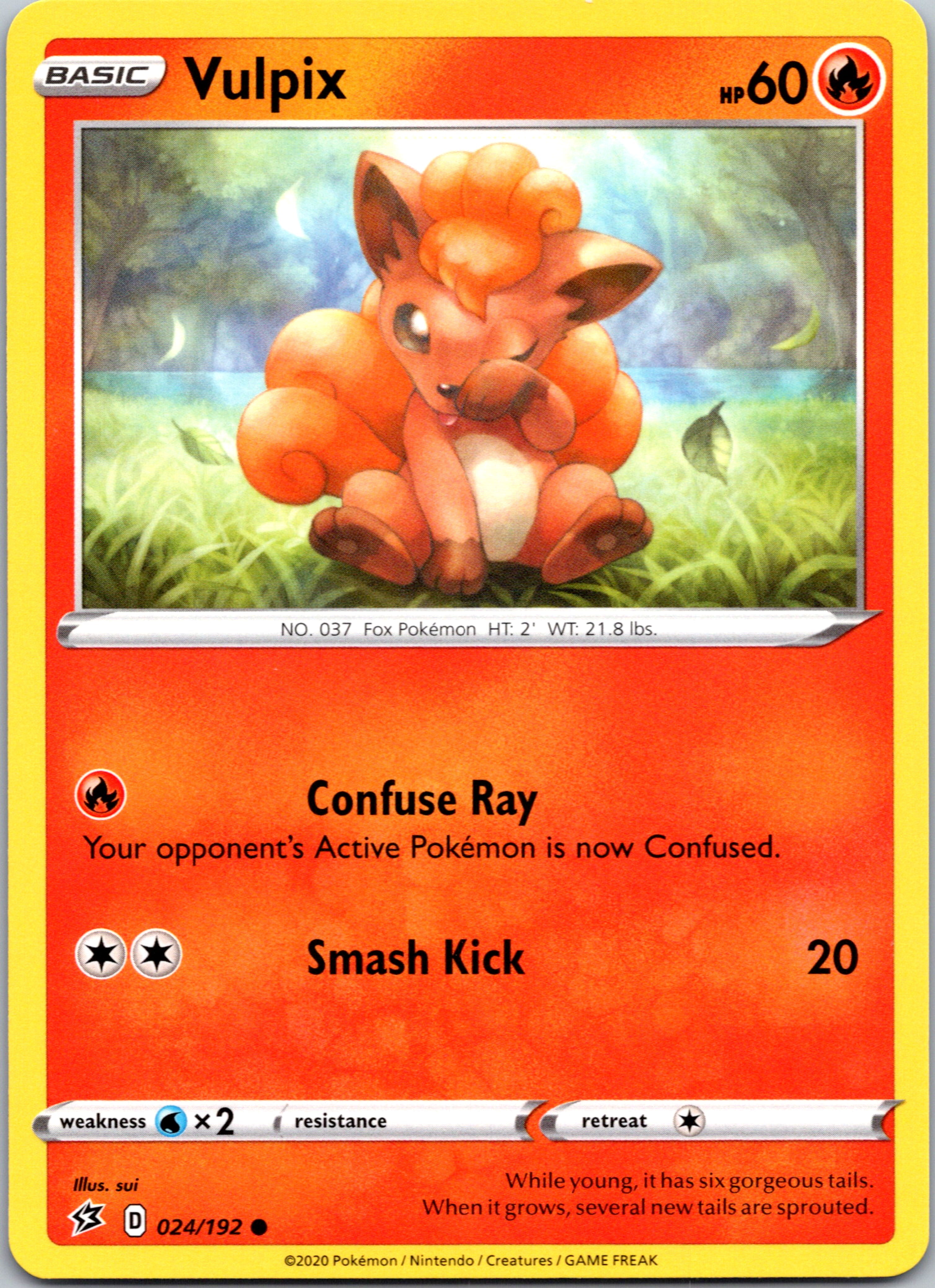 Vulpix (24/192) [Sword & Shield: Rebel Clash]