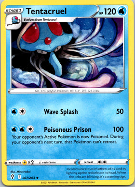 Tentacruel (027/203) [Sword & Shield: Evolving Skies]