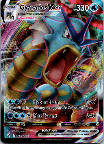 Gyarados VMAX (029/203) [Sword & Shield: Evolving Skies]