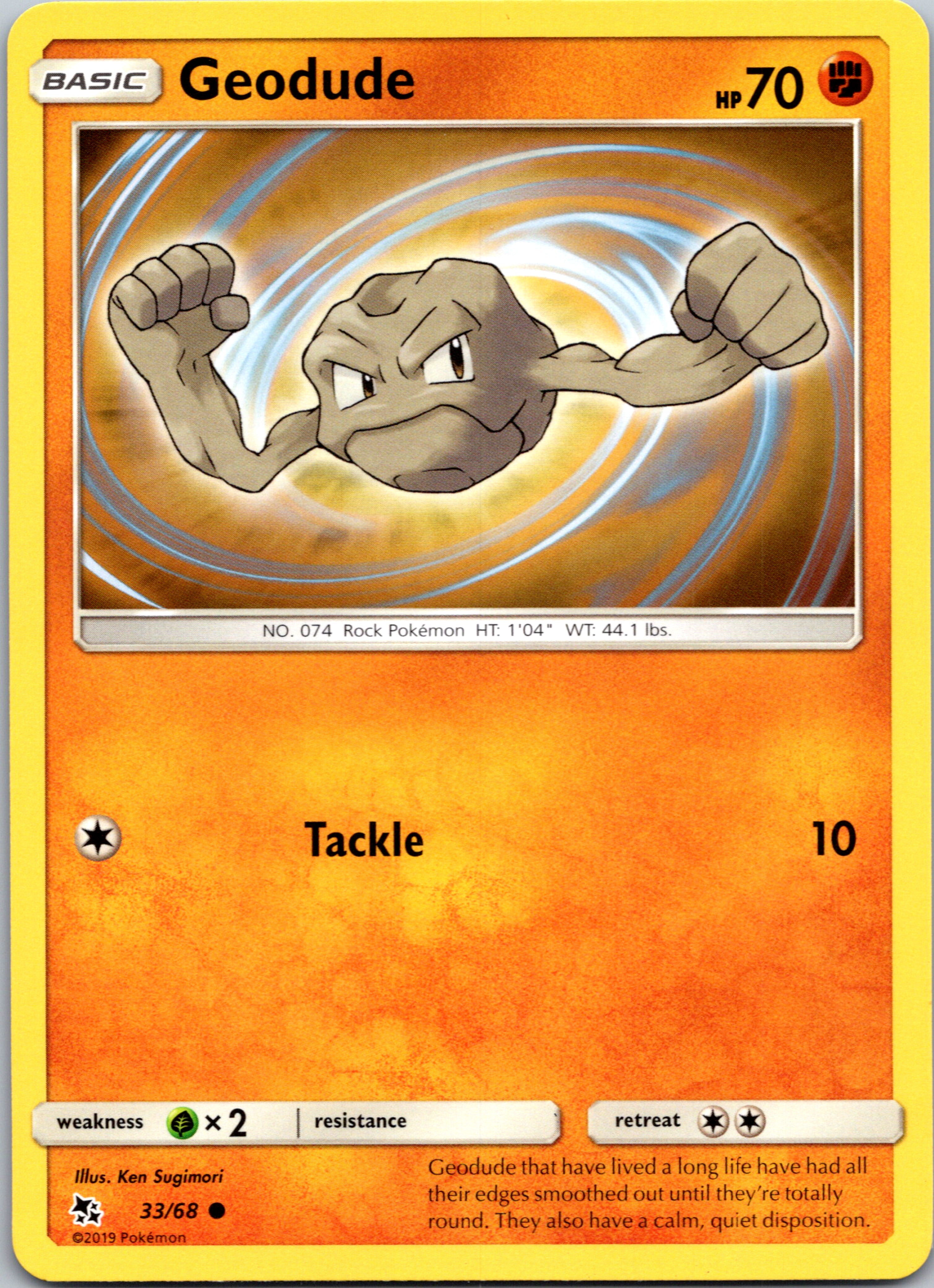 Geodude (33/68) [Hidden Fates]