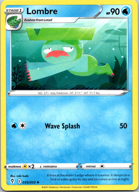 Lombre (033/203) [Sword & Shield: Evolving Skies]