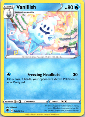 Vanillish (046/189) [SWSH03: Darkness Ablaze]