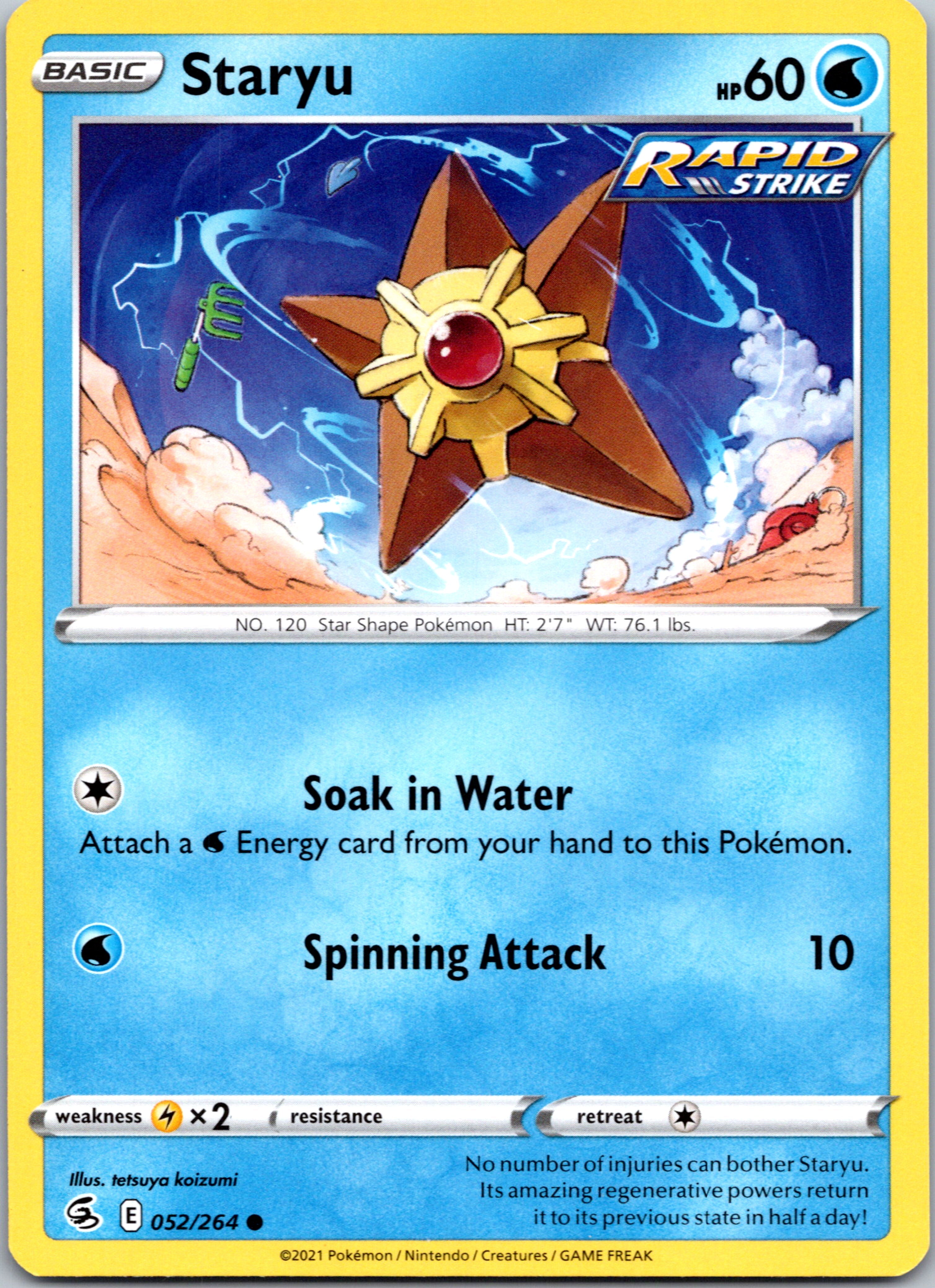 Staryu (052/264) [Sword & Shield: Fusion Strike]