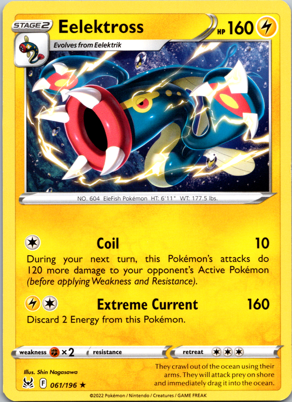 Eelektross (061/196) [Sword & Shield: Lost Origin]