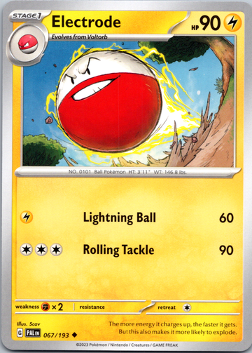 Electrode (067/193) [Scarlet & Violet: Paldea Evolved]