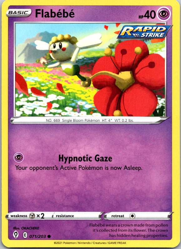 Flabebe (071/203) [Sword & Shield: Evolving Skies]
