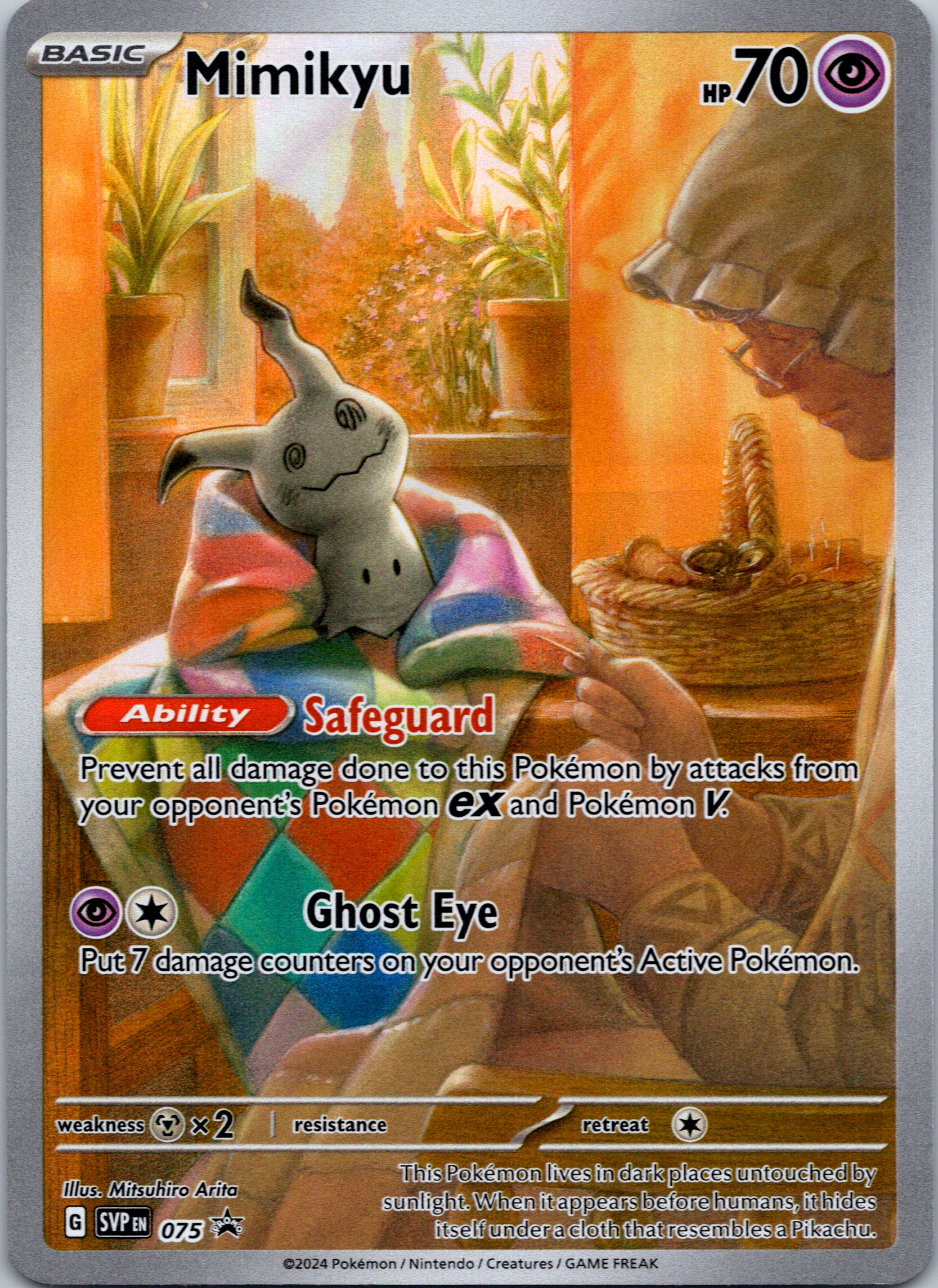 Mimikyu [075] - (SV Scarlet & Violet Promo Cards) Holofoil