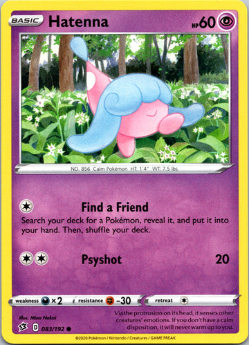 Hatenna (083/192) [Sword & Shield: Rebel Clash]
