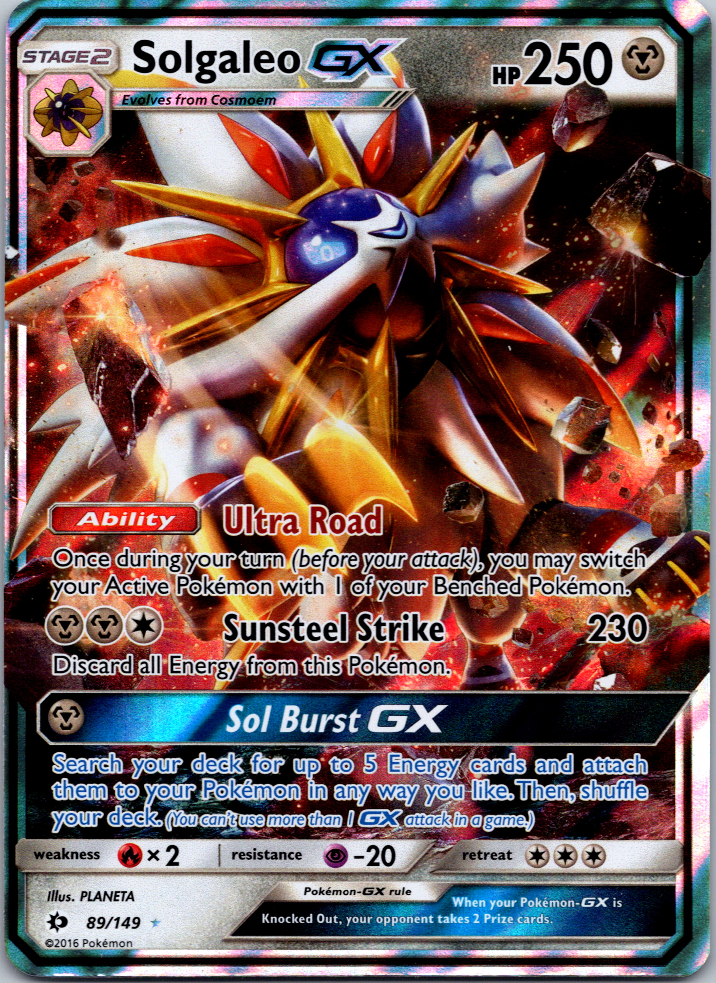 Solgaleo GX (89) [SM Base Set]