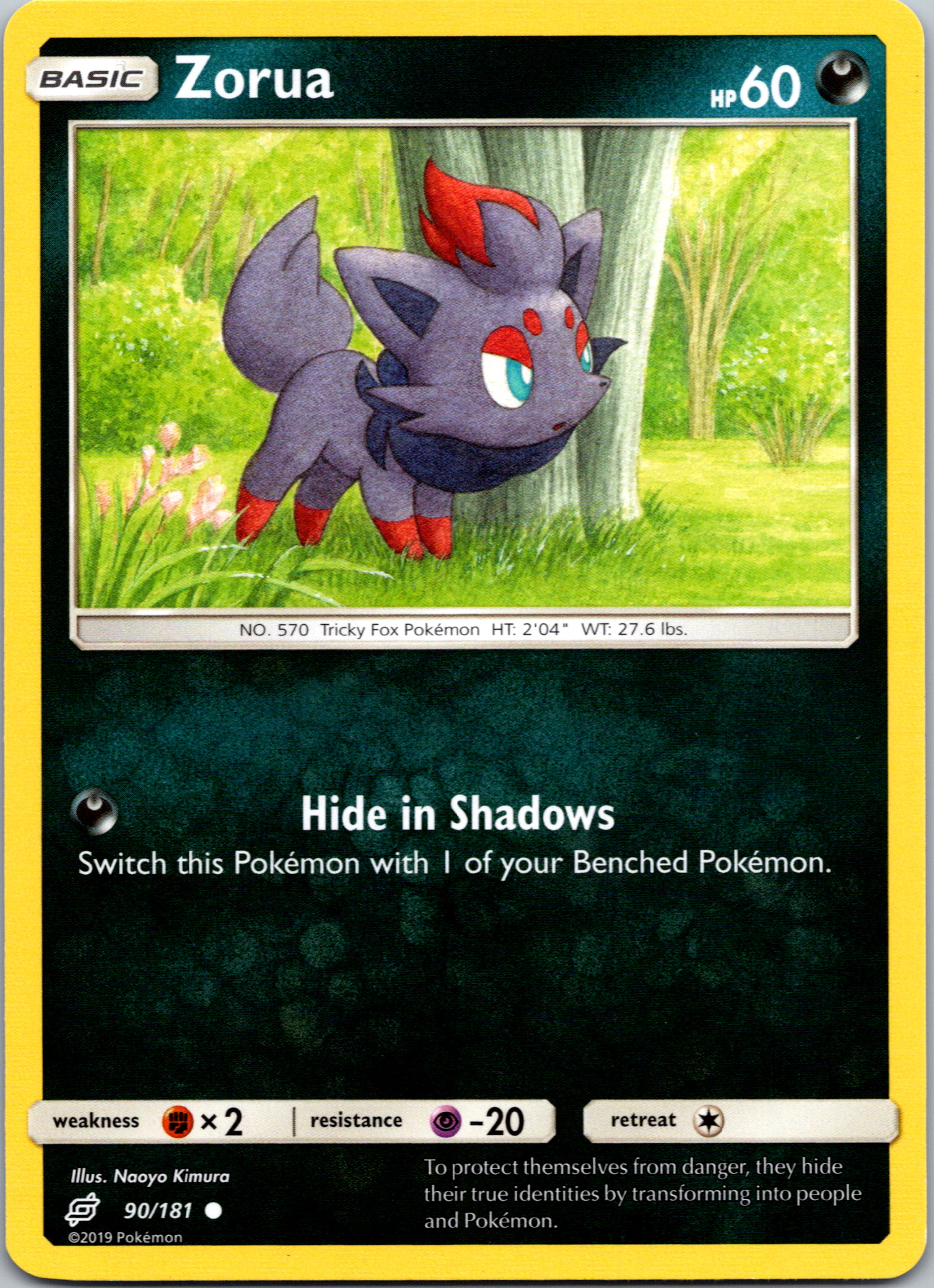 Zorua (090/181) [Sun & Moon: Team Up]