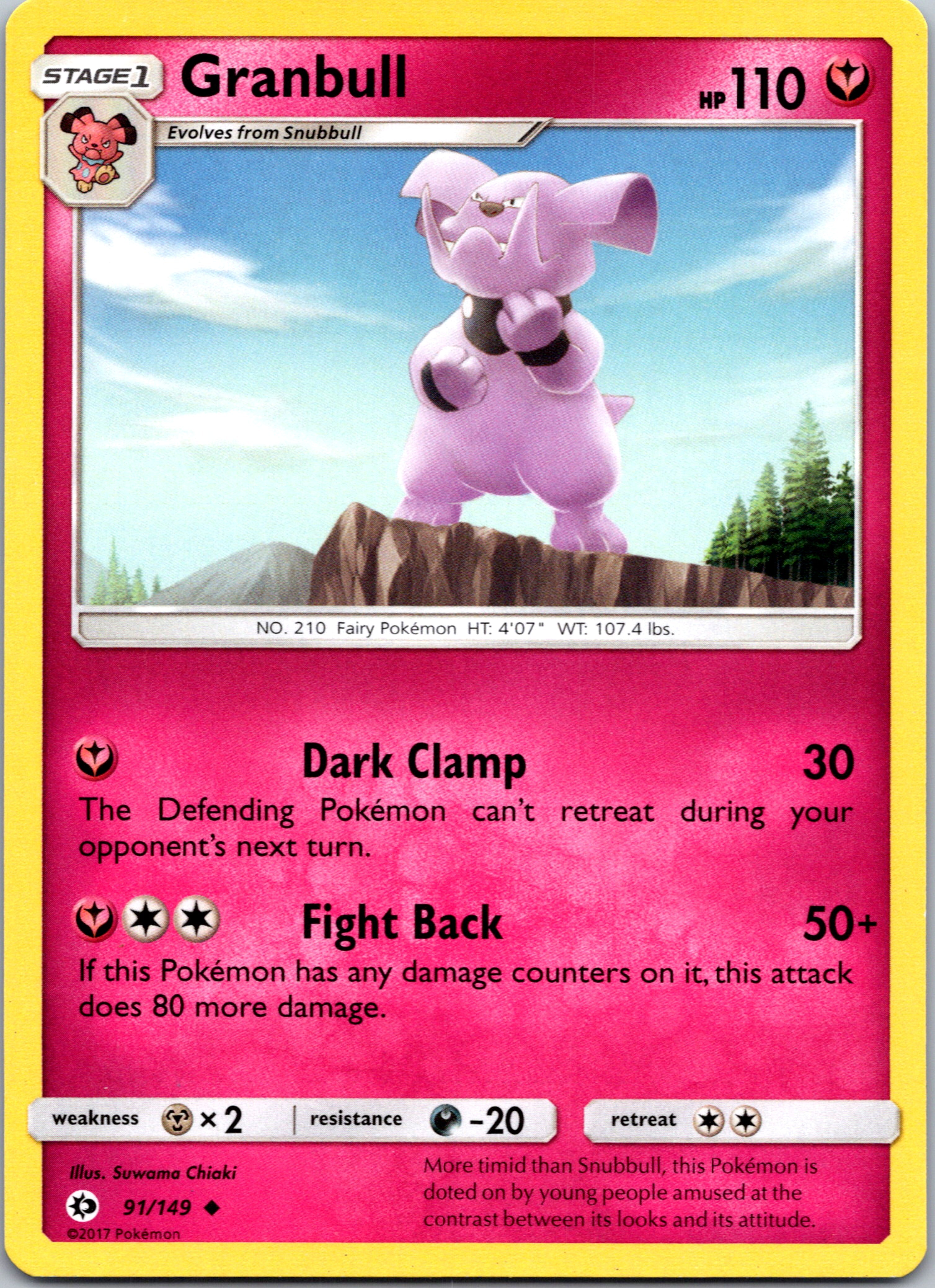 Granbull (91) [SM Base Set]