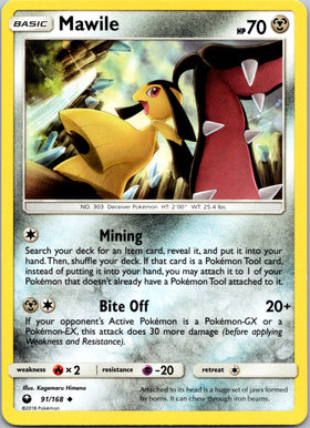 Mawile (091/168) [Sun & Moon: Celestial Storm]