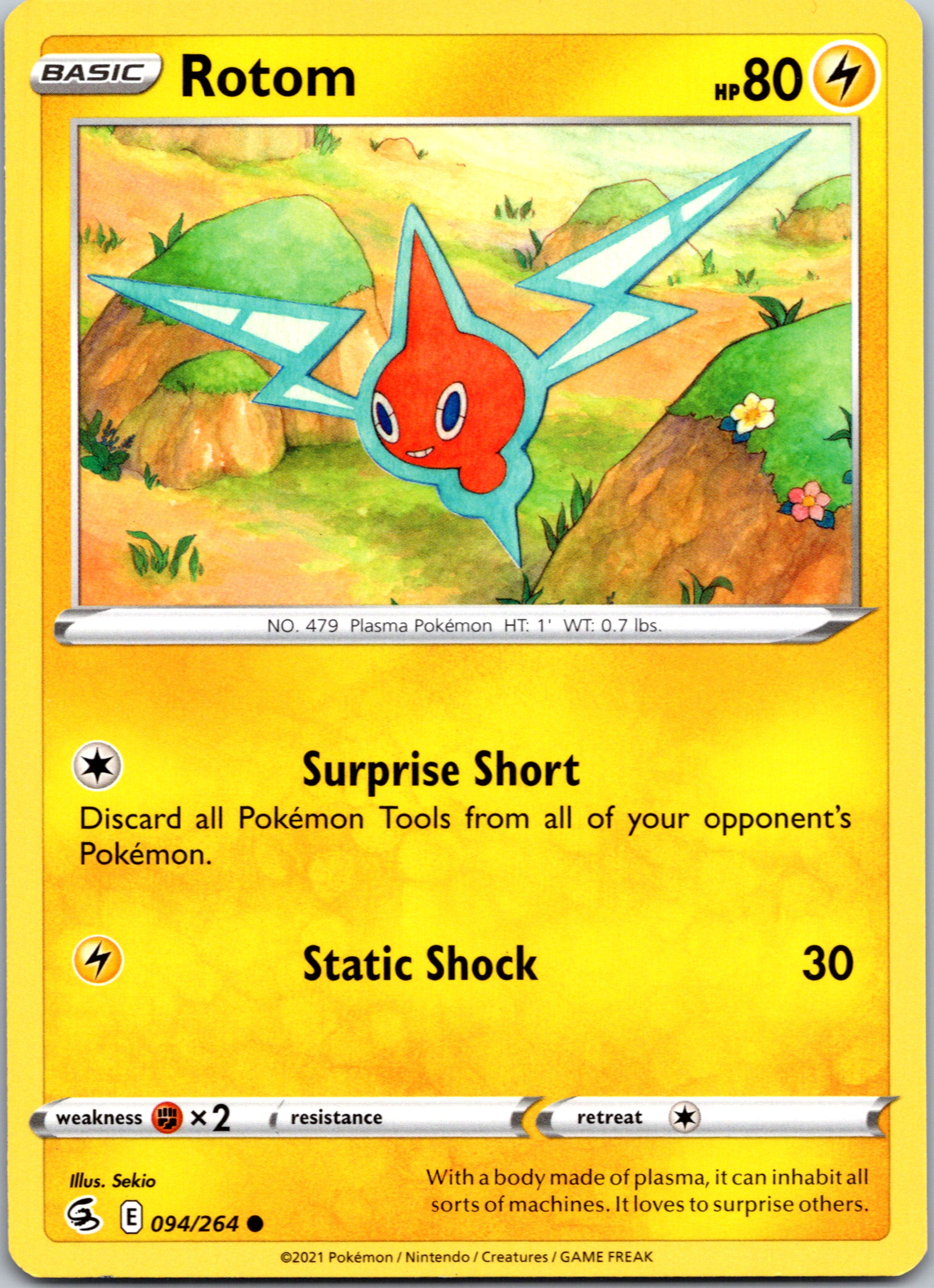 Rotom (094/264) [Sword & Shield: Fusion Strike]