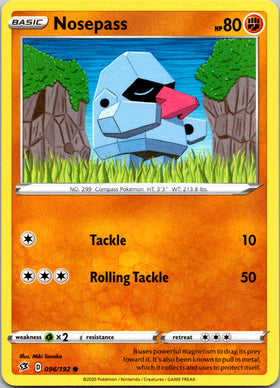 Nosepass (096/192) [Sword & Shield: Rebel Clash]