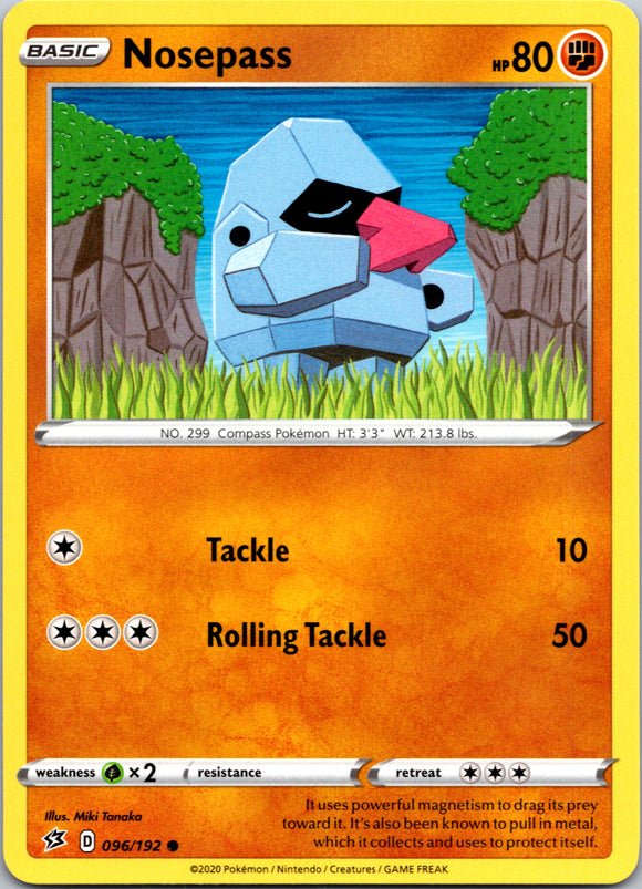 Nosepass (096/192) [Sword & Shield: Rebel Clash]