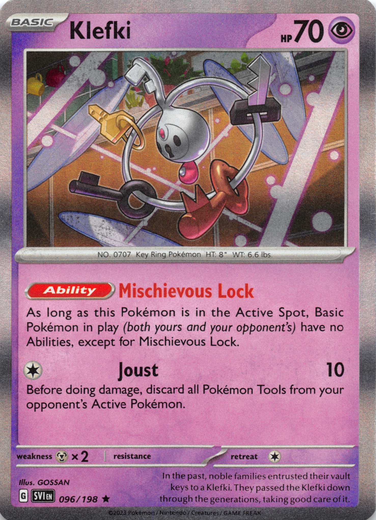 Klefki (096/198) [Scarlet & Violet: Base Set]