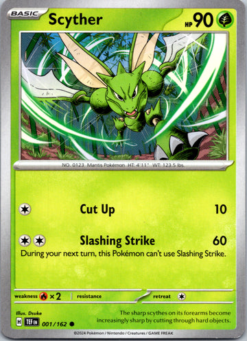 Scyther [001/162] - (Temporal Forces)