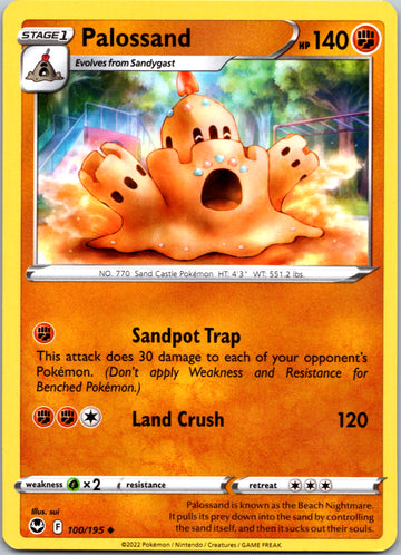 Palossand (100/195) [Sword & Shield: Silver Tempest]
