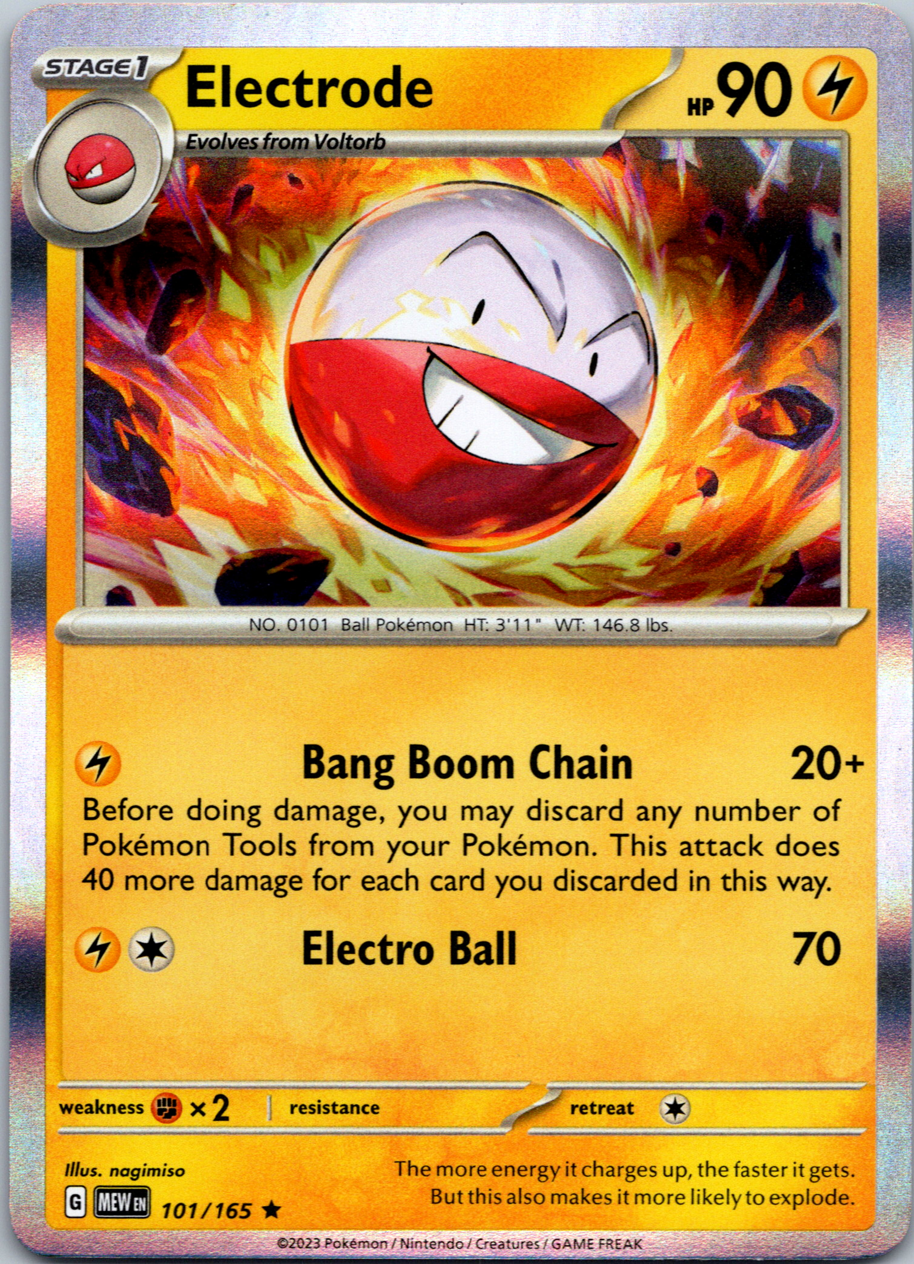 Electrode (101/165) [Scarlet & Violet:  151] Holofoil