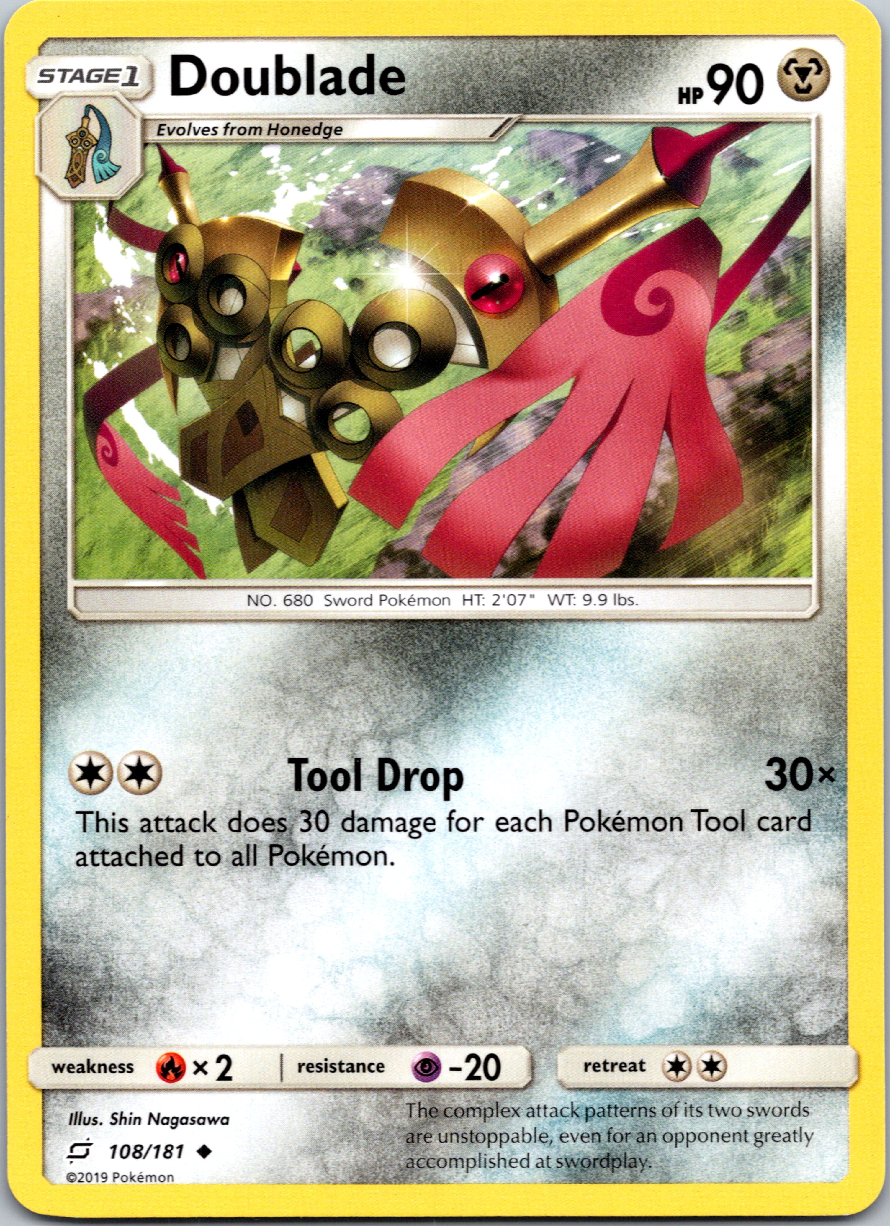 Doublade (108/181) [Sun & Moon: Team Up]