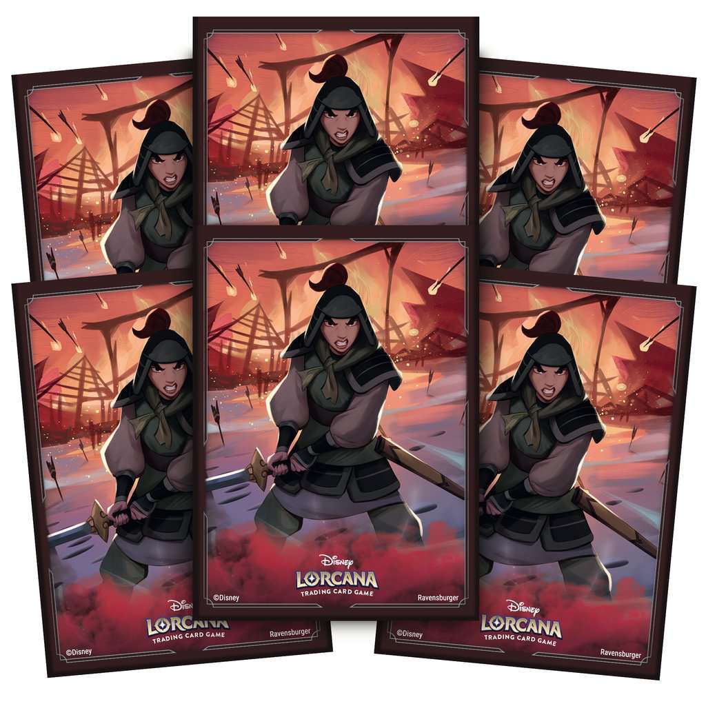 Disney Lorcana: 65ct Standard Size Sleeves - Mulan