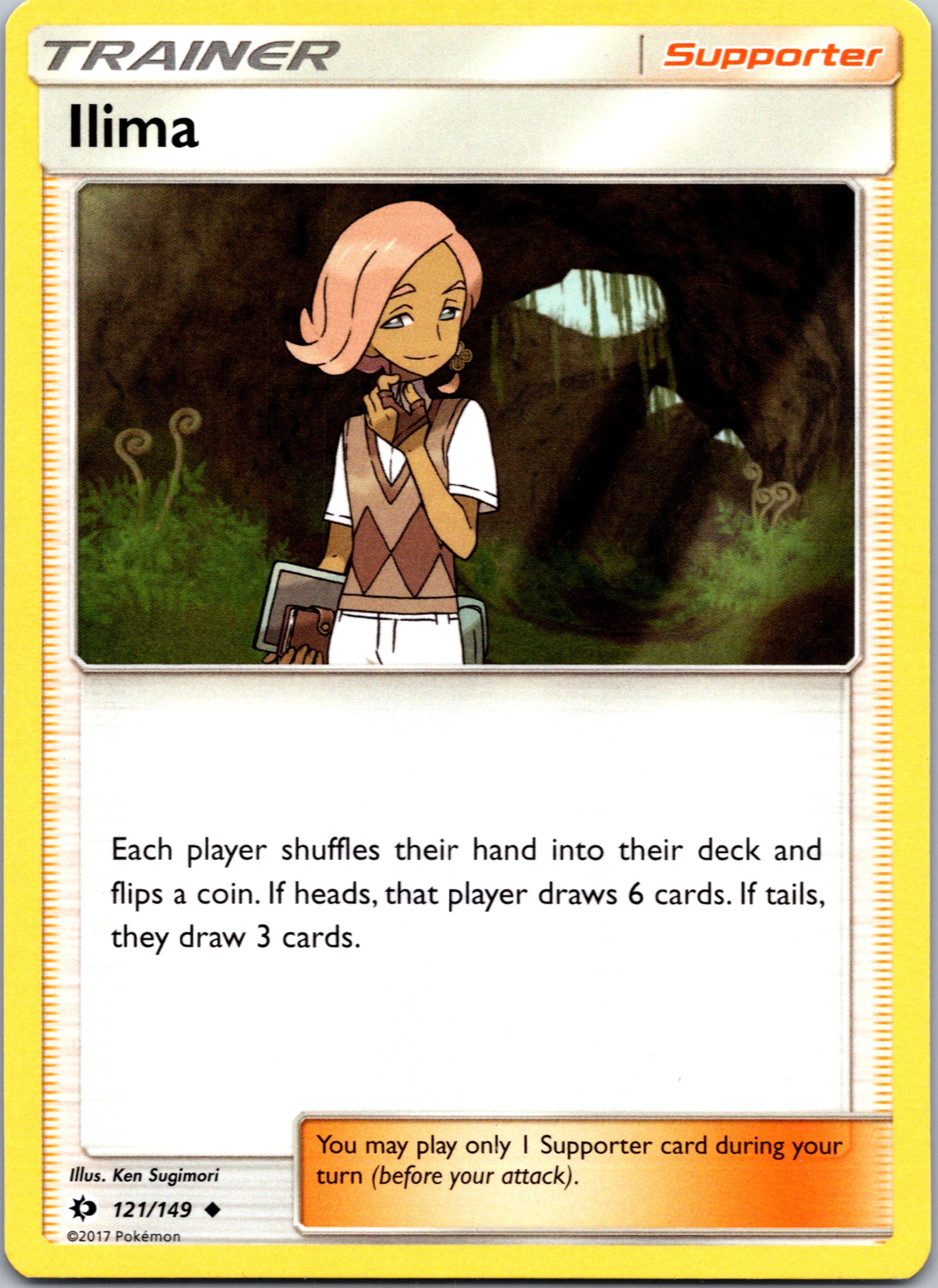 Ilima (121) [SM Base Set]