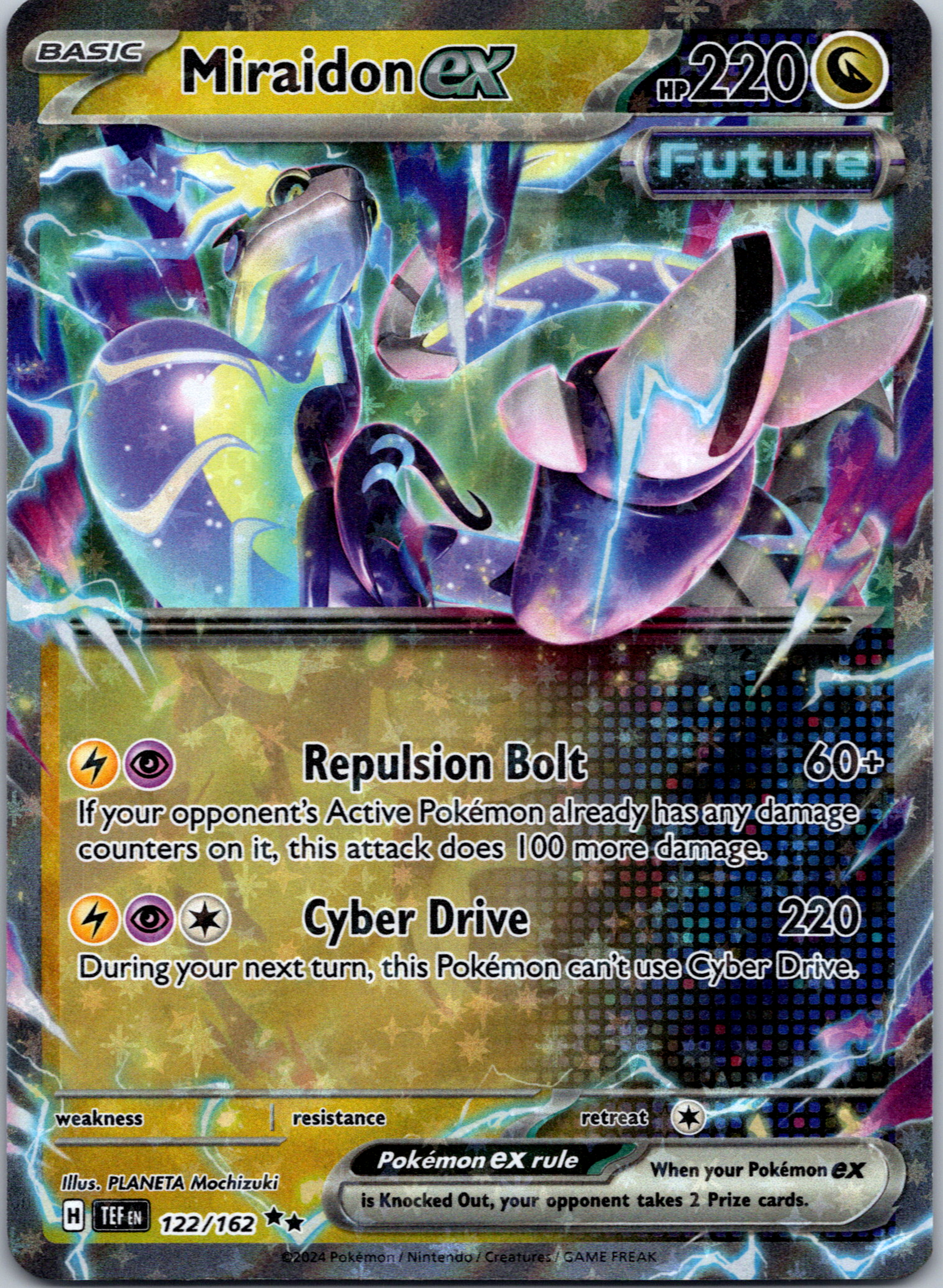 Miraidon ex [122/162] - (Temporal Forces) Holofoil