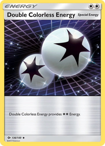 Double Colorless Energy [136/149] [Sun & Moon Base Set]
