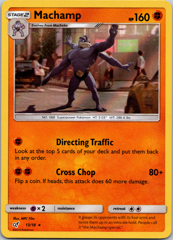 Machamp (013/18) [Detective Pikachu]
