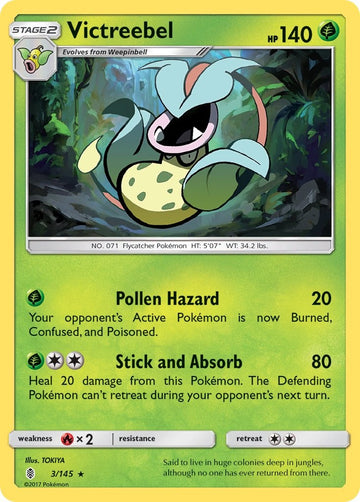 Victreebel [3/145] [Guardians Rising] Reverse Holofoil