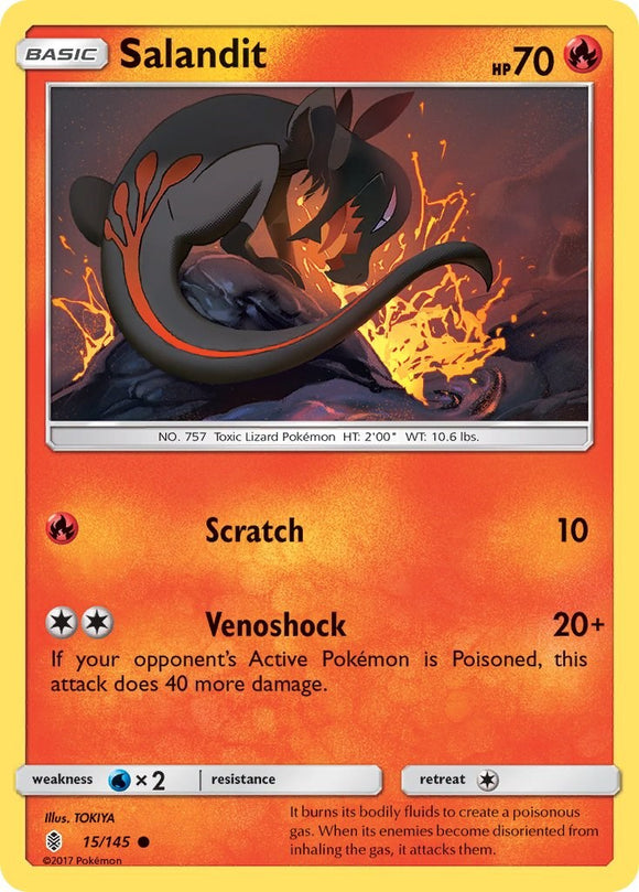 Salandit [15/145] [Guardians Rising] Reverse Holofoil