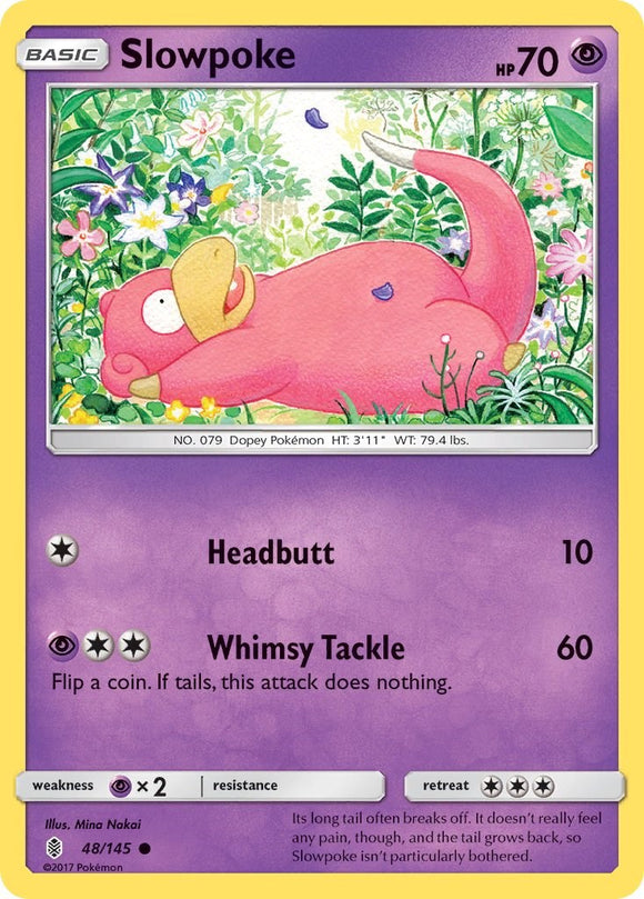 Slowpoke [48/145] [Guardians Rising] Reverse Holofoil