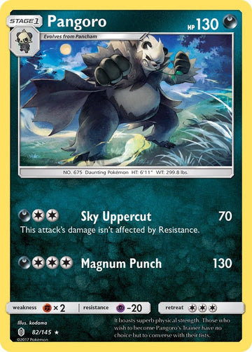 Pangoro [82/145] [Guardians Rising] Reverse Holofoil
