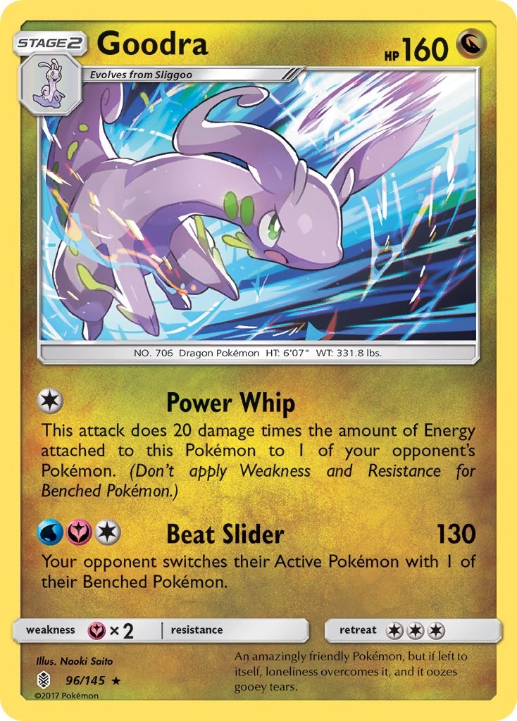 Goodra [96/145] [SM - Guardians Rising] Reverse Holofoil
