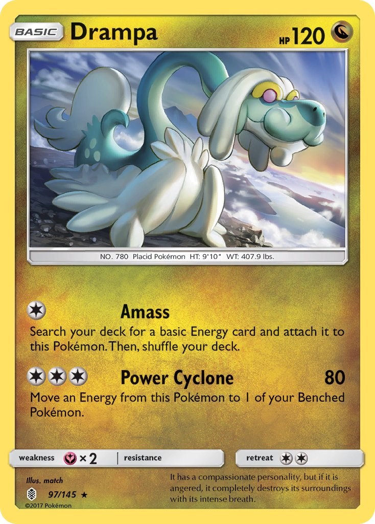 Drampa [97/145] [SM - Guardians Rising] Reverse Holofoil