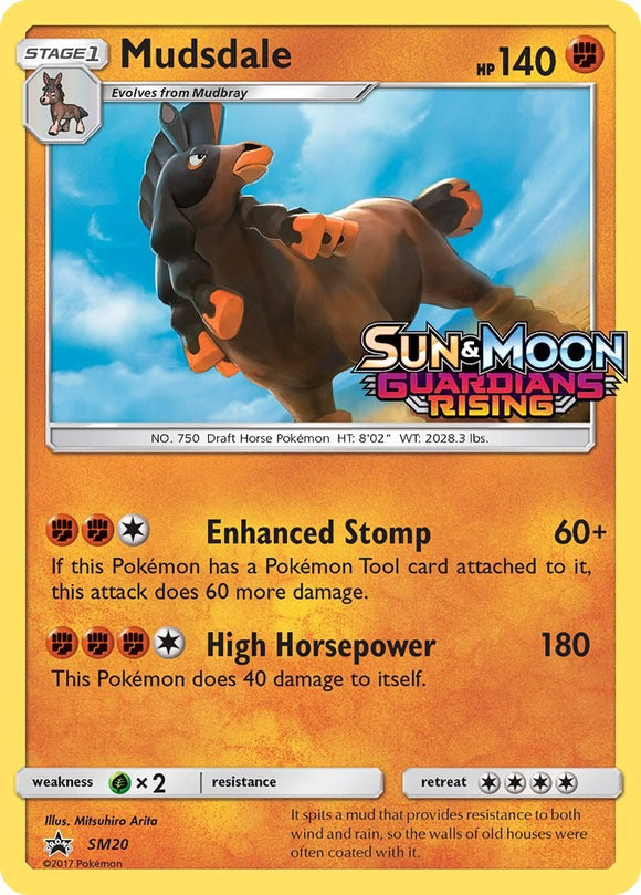 Mudsdale - SM20 (Prerelease) [SM20] [SM Promos] Holofoil