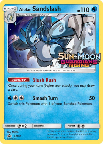 Alolan Sandslash - SM18 (Prerelease) [SM18] [SM Promos] Holofoil