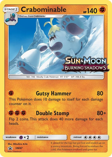 Crabominable - SM47 (Prerelease) [SM47] [SM Promos] Holofoil