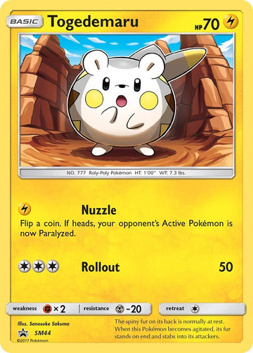 Togedemaru - SM44 [SM44] [SM Promos] Holofoil