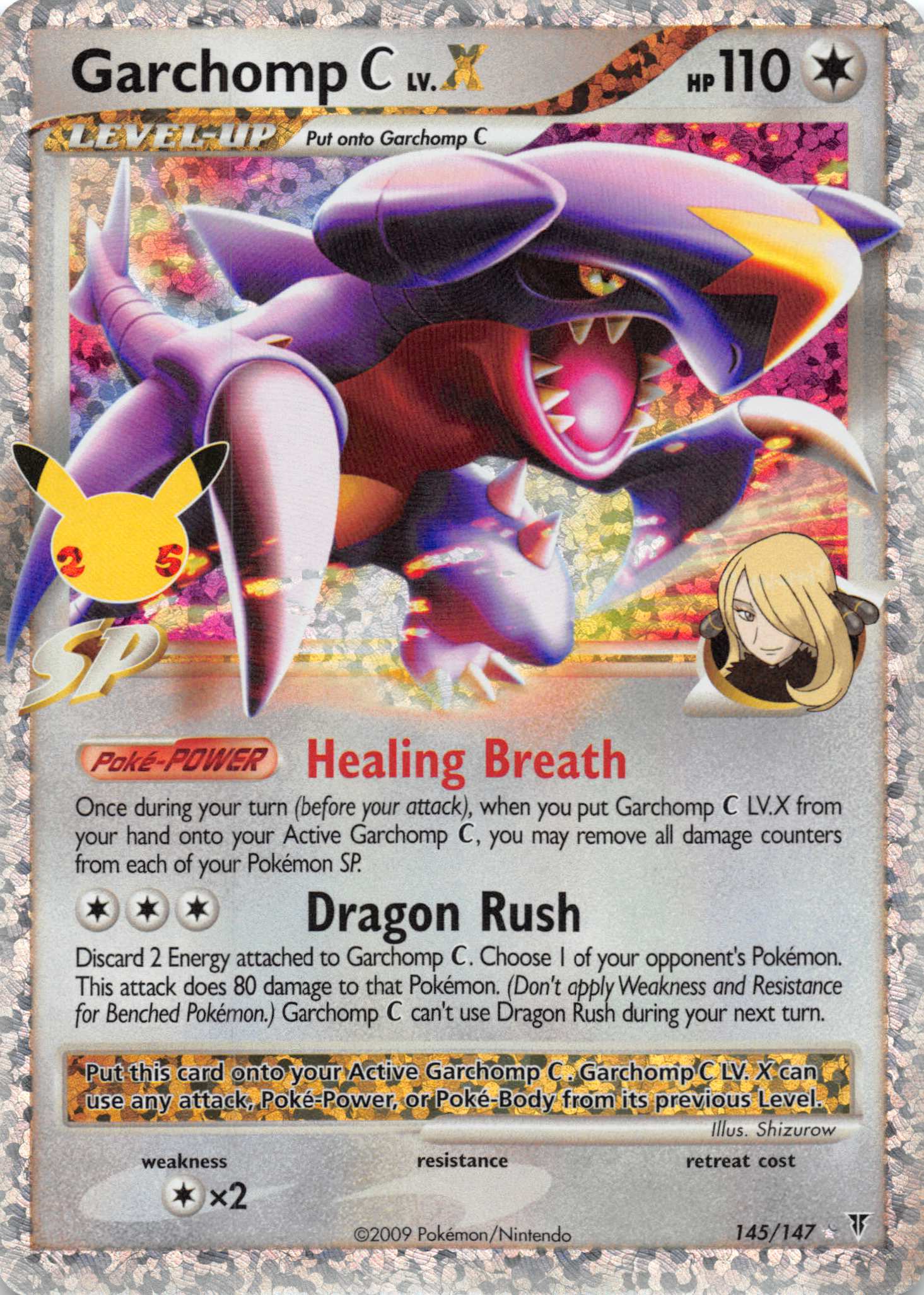 Garchomp C LV.X [145/25] - (Celebrations Classic Collection) Holofoil