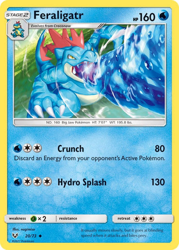 Feraligatr [20/73] [Shining Legends]