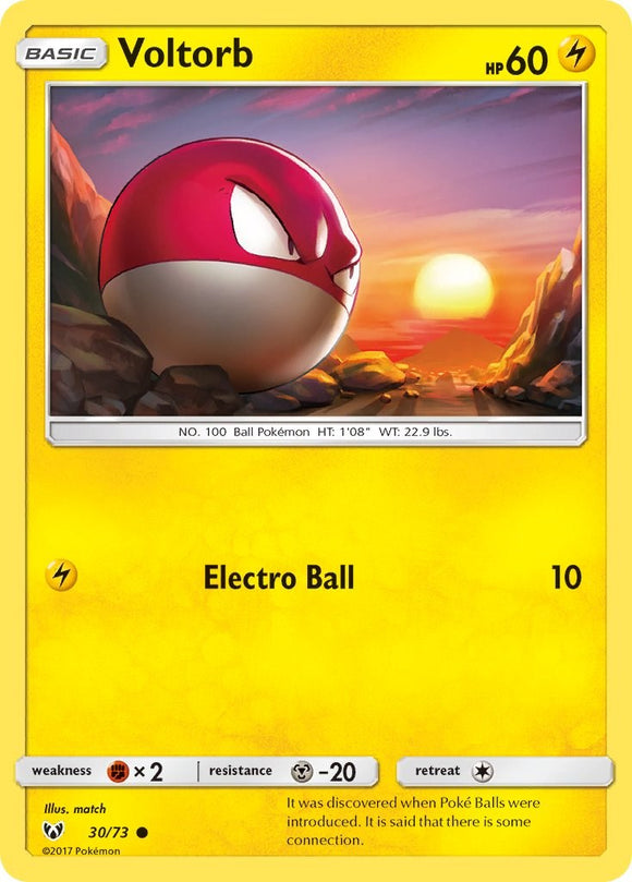 Voltorb [30/73] [Shining Legends]