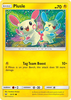 Plusle [33/73] [Shining Legends]