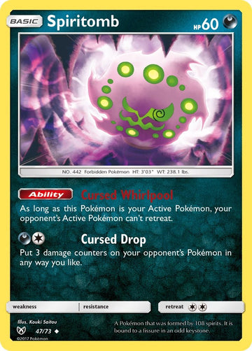 Spiritomb [47/73] [Shining Legends] Reverse Holofoil