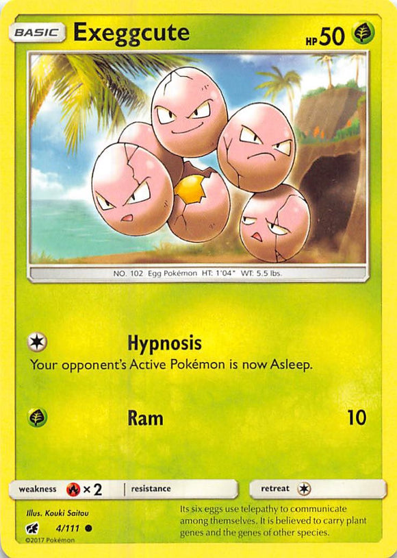 Exeggcute [4/111] [Crimson Invasion]